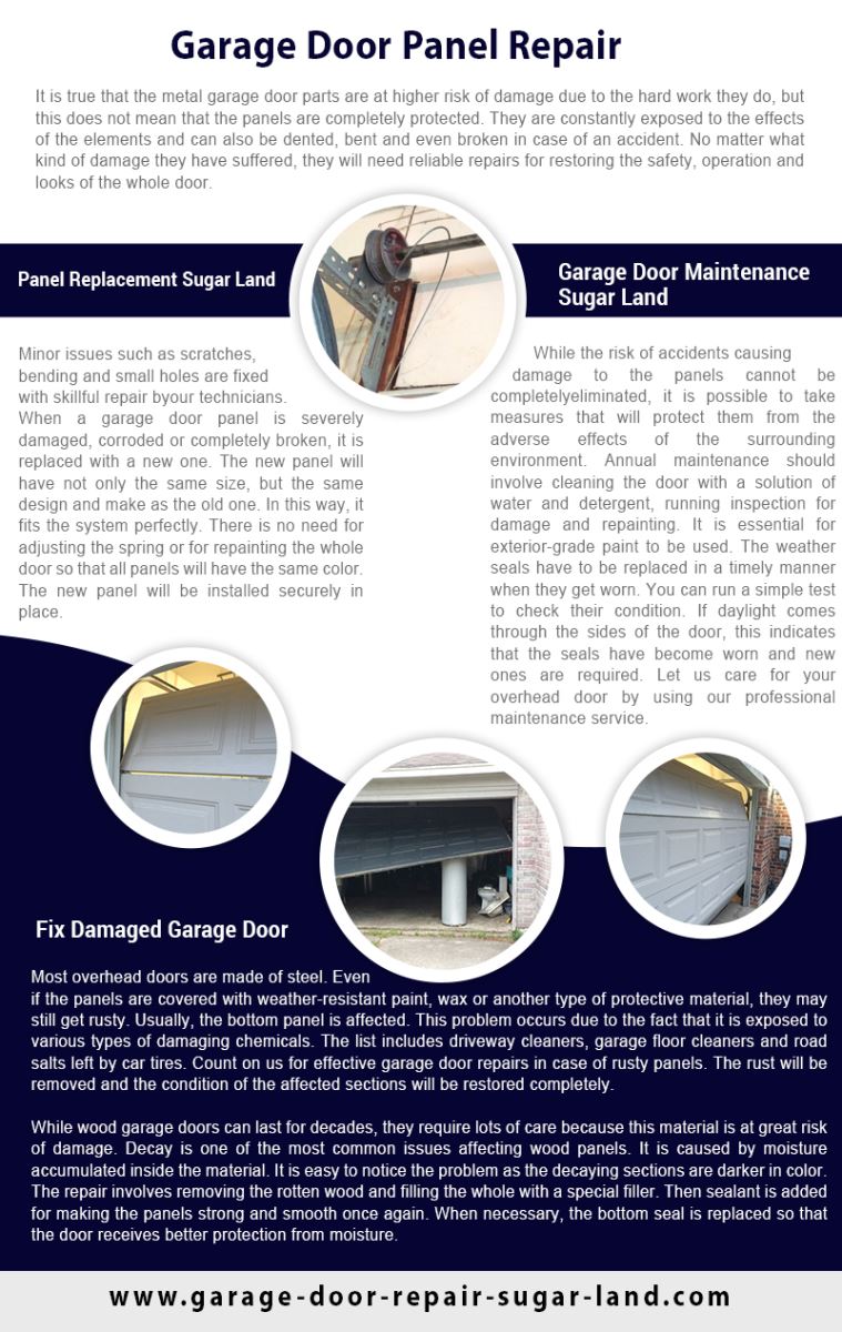 Garage Door Repair Sugar Land Infographic